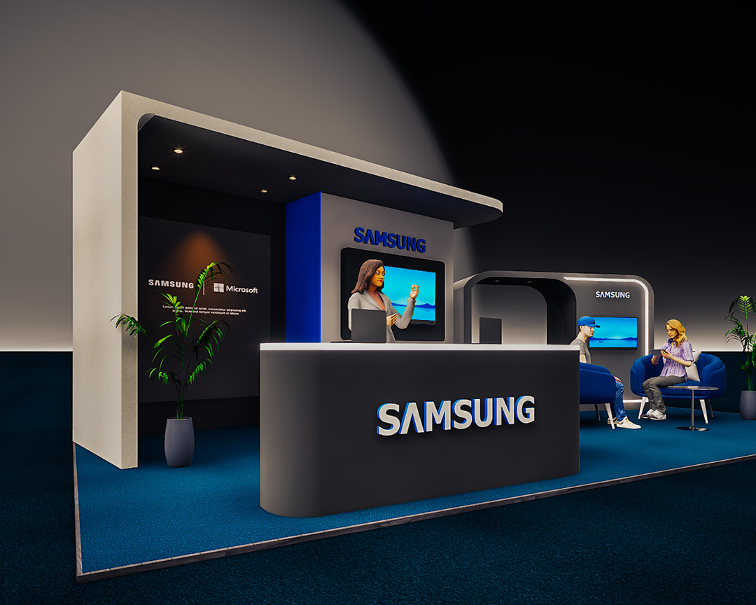 samsung edited booth 3d2