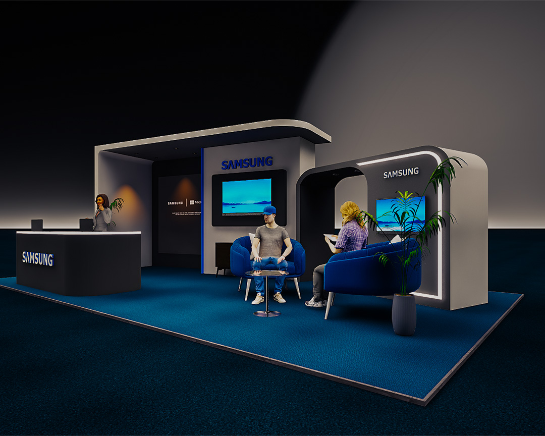 samsung edited booth 3d4